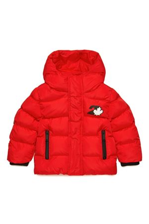 red polyamide bomber DSQUARED KIDS | DQ2489D00BNDQ453